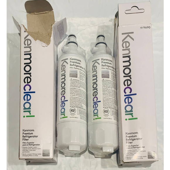Water Filter 2PK Κеnmore Refrigerator 469690 Replacement - Picture 1 of 2